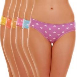 Aruba Womens Hipster Orange, Purple, Gold, Pink, Blue, Yellow Panty