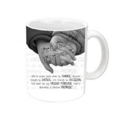 Jiya Creation1 Friendship Defination White Ceramic Mug