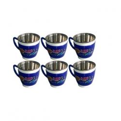 Tarun Traders Blue Cup Set Small 111135