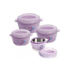 Cello Alpha Pack Of 3 Casserole Set