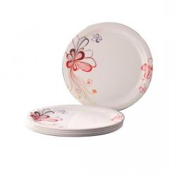 Intrendz The Wild Flower Printed Melamine Plate Set