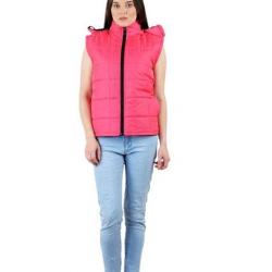 Raabta Fashion Sleeveless Solid Womens Jacket