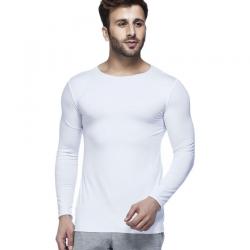 Tinted White Round T-Shirt