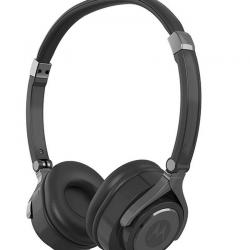 Motorola Pulse 2 Over Ear Wired Headphones With Mic - Black