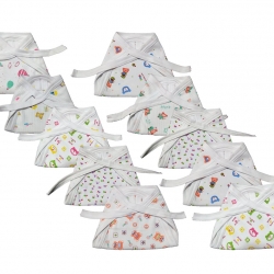 Montu Bunty Wear New born Baby Cotton Cloth Nappies Pack of 10