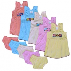 5 Frock And Matching Shorts for Kids