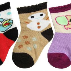 Cotton New born kids socks pack of 5
