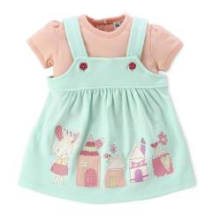 FS Mini Klub Baby Girls Pinny Set