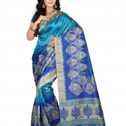 e-VASTRAM Womens Mysore Art Silk Saree