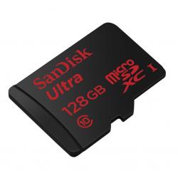 SanDisk Ultra MicroSDXC 128GB UHS-I Class 10 Memory Card Upto 80 MB/s Speed with Adapter