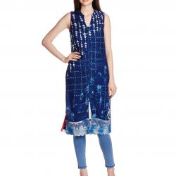 Biba Womens Straight Kurta