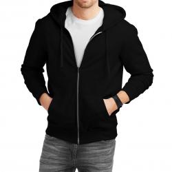 Fanideaz Mens Cotton Plain Zipper Hoodies For Men Zipper Sweatshirt