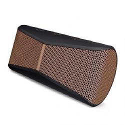 Logitech X300 Bluetooth Speaker, Black/Brown