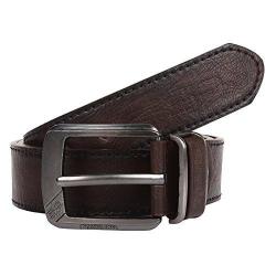 Sparky Brown PU Leather Belt