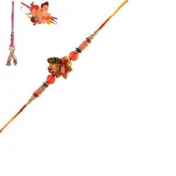 GRJ INDIA Traditional Style Design Scented Rakhi