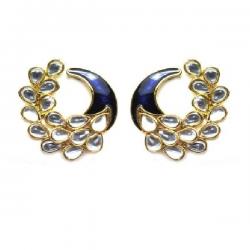 Moonstruck Alloy Stud Earring