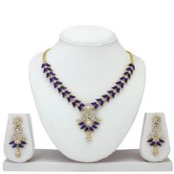 Atasi International Alloy Jewel Set Blue