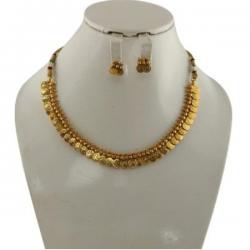 Crazytowear Brass Jewel Set Gold