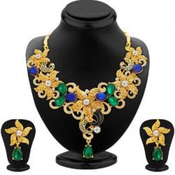 Sukkhi Alloy Jewel Set Gold
