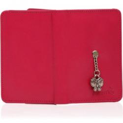 Butterflies Women Casual Orange Artificial Leather Wallet