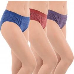 Proleaf Plpt-5 Womens Hipster Multicolor Panty