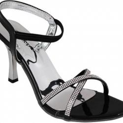 Bellafoz Women Black Heels, Black