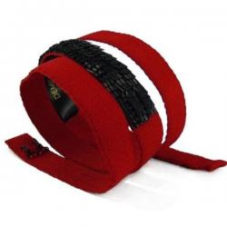 Demigods Girls, Women Party, Evening Red Fabric Belt