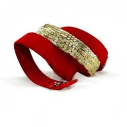 Demigods Girls, Women Party, Evening Red Fabric Belt