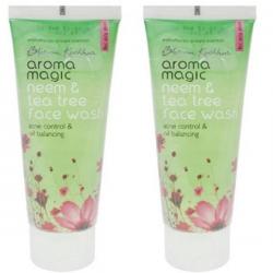 Aroma Magic Neem and Tea Tree Face Wash,Pack of 2