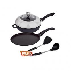 Wonderchef Inducta Set by Chef Sanjeev Kapoor Tawa 25 cm diameter