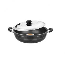 ORANGE Deep kadai 2.6mm thickness 2.0 L Kadhai 2 L