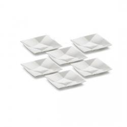 Maxwell and Willam Solid Porcelain Plate Set