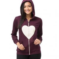 Nite Flite Full Sleeve Graphic Print Womens Sweatshirt