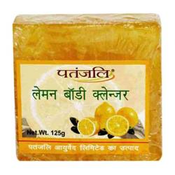 LEMON BODY CLEANSER SOAP 125 G - Pack of 3