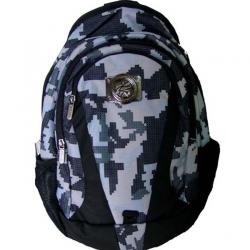 Uxpress Grey Polyester School Bag