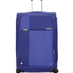 American Tourister Large,Above 70 Cm - 4 Wheel Soft Blue Hugo Luggage Trolley