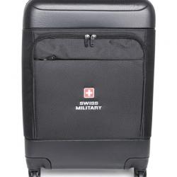 Swiss Military Black M, Between 61cm-69cm, Check-in Hard Luggage
