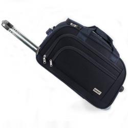 Novex Solo Polyester Blue Duffle Trolley