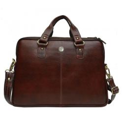 Hammonds Flycatcher NA Brown Leather Office Bag