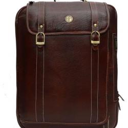 Hammonds Flycatcher Brown Leather Office Bag