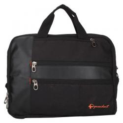 President Black Polyester Office Bag