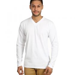 Zeki White Cotton T-shirt