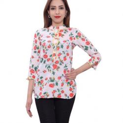 GMI White Cotton Tops